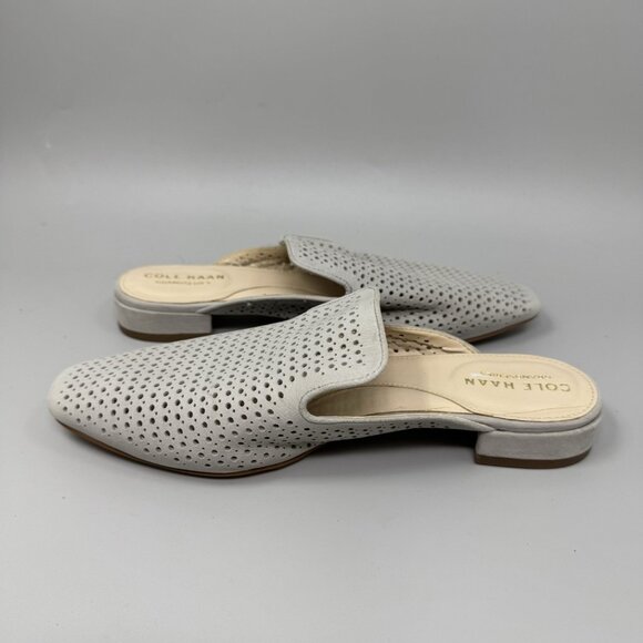 Cole Haan Paula Mule Gray Paloma Unbuckle Mule Size 6.5B Nubuck - Picture 2 of 8